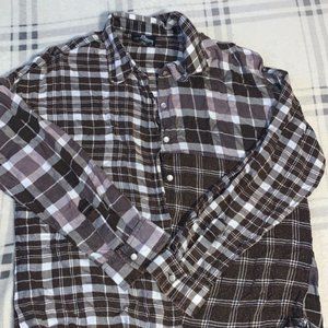 Francesca's Flannel Button Up